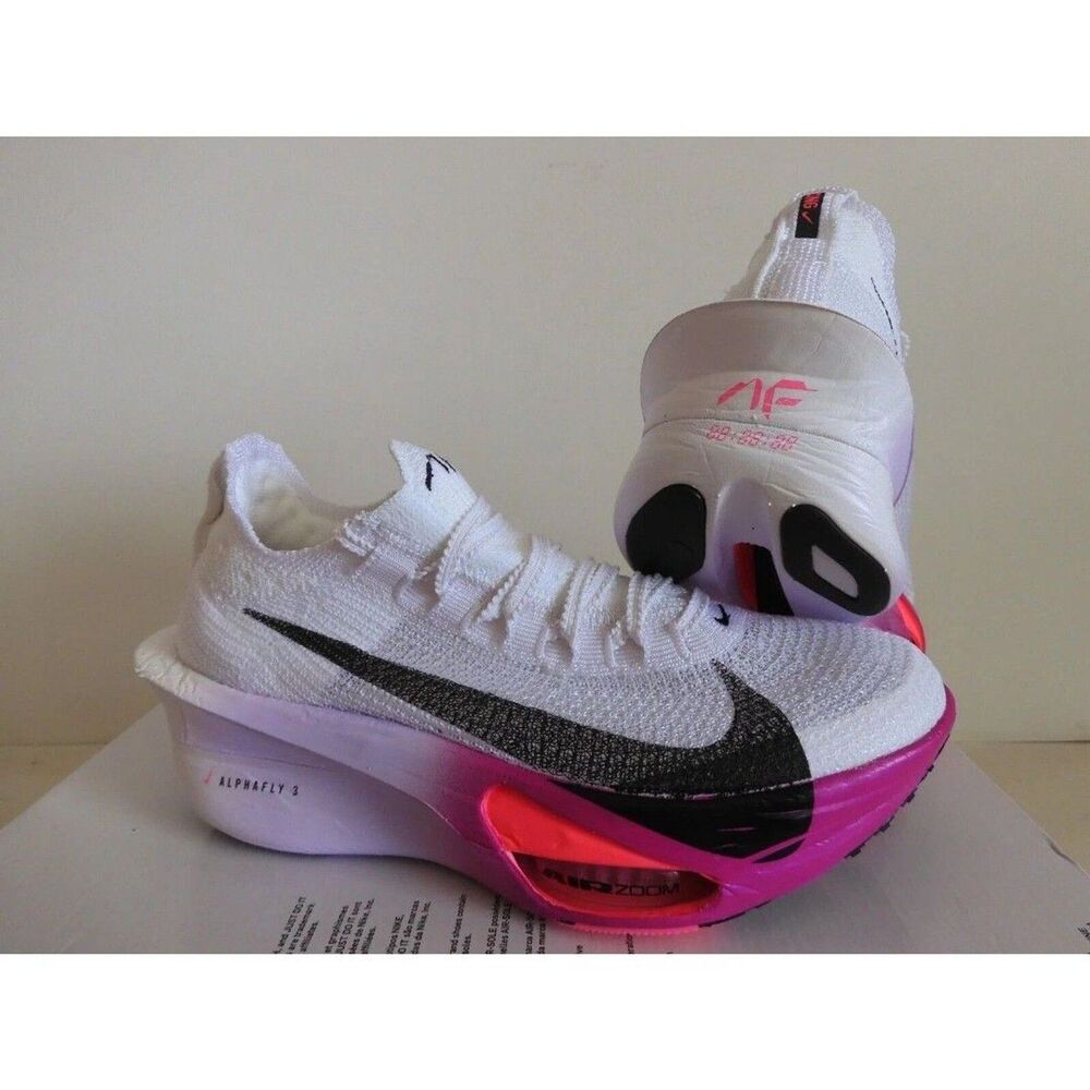 Nike Air Zoom Alphafly Next% 3 White Grape Women's 8.5 run sneakers FD8315-100 - Picture 2 of 6